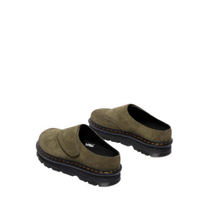 รุ่น Zebzag Anywair รองเท้าหนังกลับ Mules Unisex สี Olive