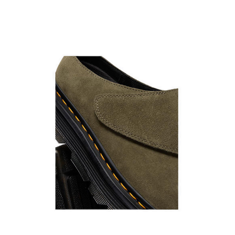 รุ่น Zebzag Anywair รองเท้าหนังกลับ Mules Unisex สี Olive