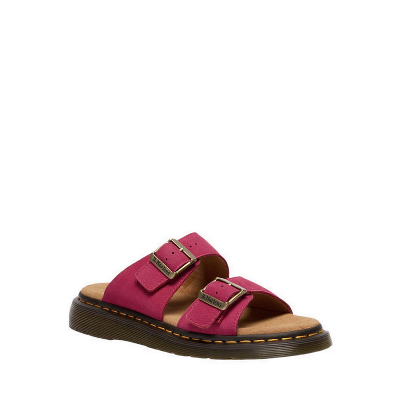  JOSEF Nubuck Leather Slide Sandals WOMENS Pink