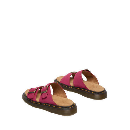  JOSEF Nubuck Leather Slide Sandals WOMENS Pink