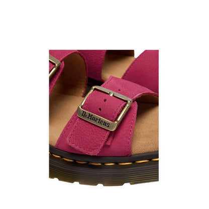  JOSEF Nubuck Leather Slide Sandals WOMENS Pink