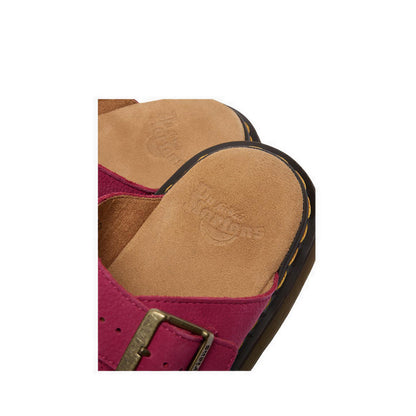  JOSEF Nubuck Leather Slide Sandals WOMENS Pink