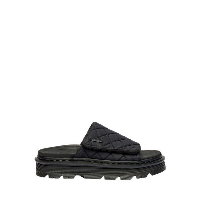 รุ่น Zebzag รองเท้าแตะแพลตฟอร์มผ้าใบเย็บลอนแบบสวม Unisex