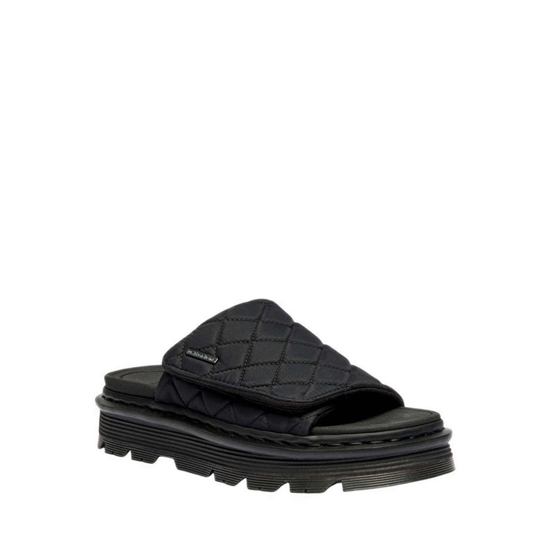 รุ่น Zebzag รองเท้าแตะแพลตฟอร์มผ้าใบเย็บลอนแบบสวม Unisex