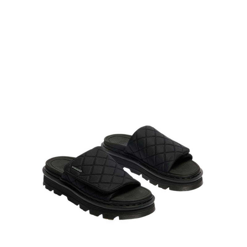 รุ่น Zebzag รองเท้าแตะแพลตฟอร์มผ้าใบเย็บลอนแบบสวม Unisex