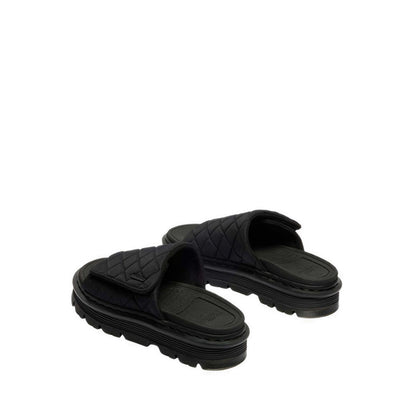 รุ่น Zebzag รองเท้าแตะแพลตฟอร์มผ้าใบเย็บลอนแบบสวม Unisex