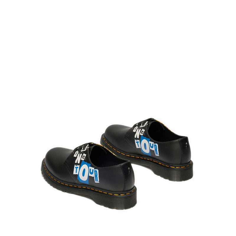 รุ่น 1461 Metallica Flame Skull 3 Eye Shoe  Unisex สีขาว