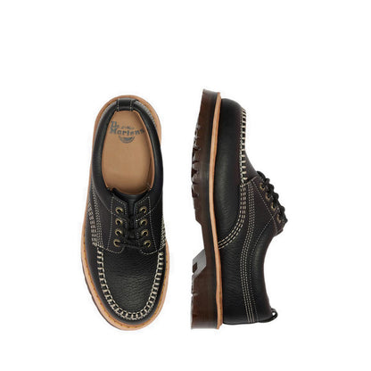 รุ่น Lowell รูร้อยเชือก 4 แถว Unisex สีดำ