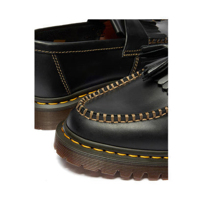 รุ่น Adrian Ben รองเท้าโลฟเฟอร์ติดพู่ Tassel Unisex สีดำ