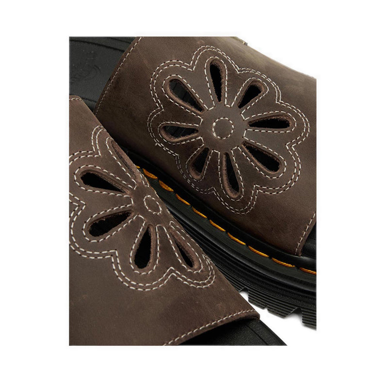 รุ่น ZebZag รองเท้าแบบสวม ผู้หญิง สี Dark Brown