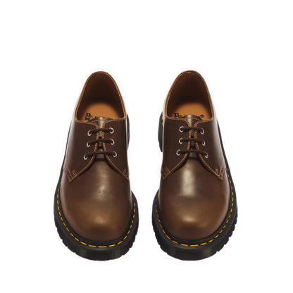 รุ่น 1461 Ben 3 Eye รองเท้าหนัง Mayhem - สี Fossil Brown