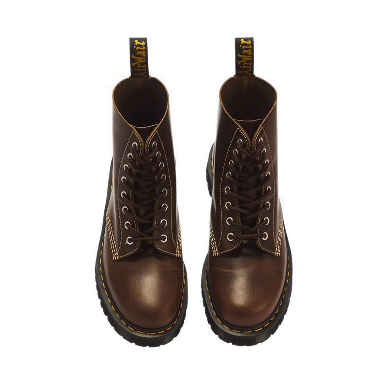 รุ่น 1460 Pascal Ben 8 Eye รองเท้าบูต Mayhem - สี Fossil Brown