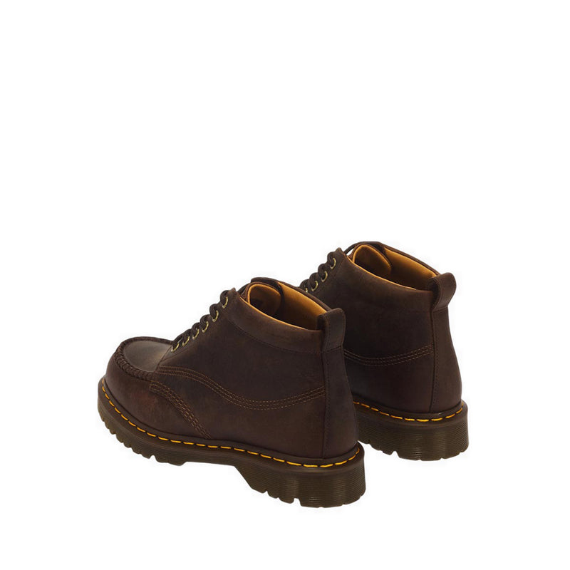 รุ่น Lowell Chukka 6 Eye รองเท้าบูต Crazy Horse - สี Dark Brown