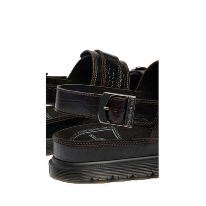รุ่น San รองเท้าแตะสองสายรัด - สี Dark Brown