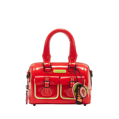 รุ่น Mini กระเป๋าหูหิ้ว Unisex สีแดง