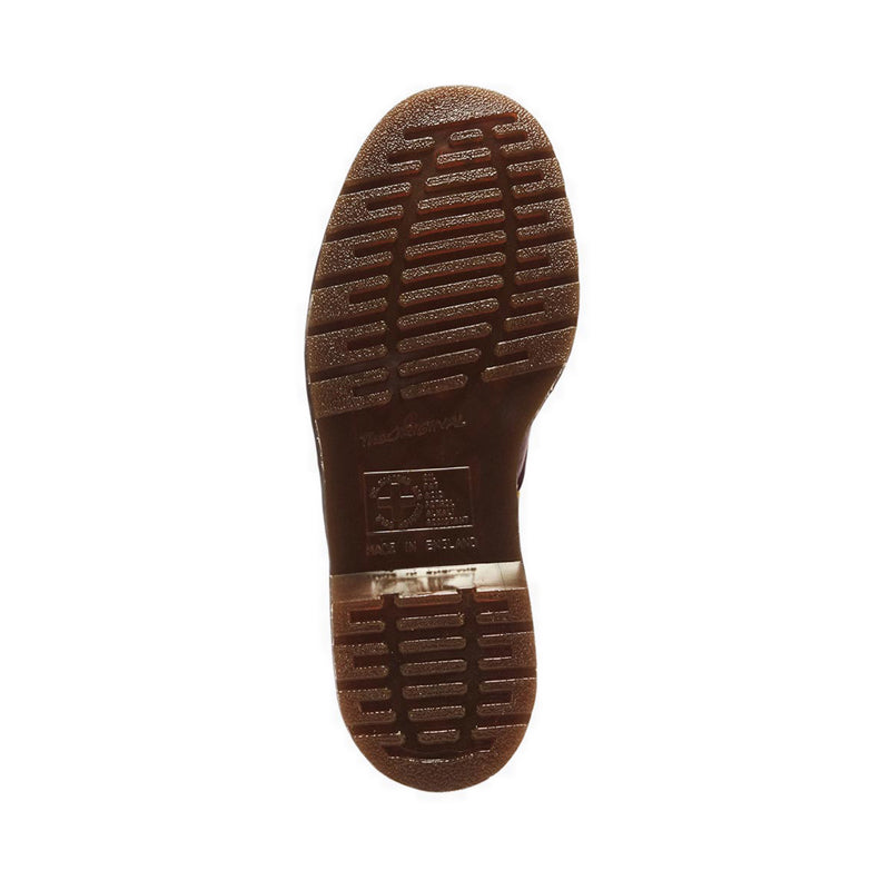 รุ่น Cappers รองเท้าบูต รูร้อยเชือก 8 แถว Unisex สี Burgundy
