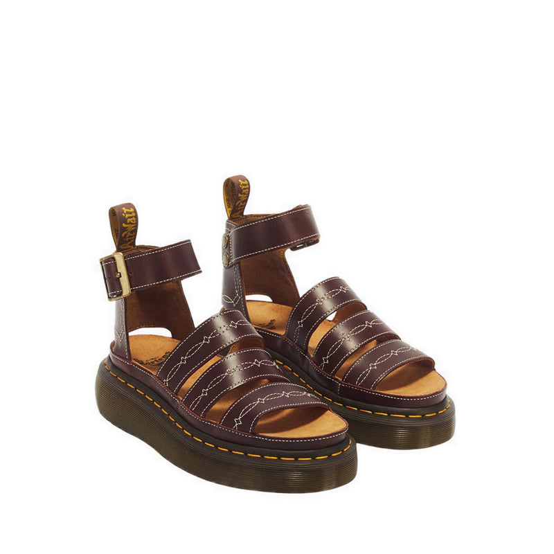 รุ่น Clarissa Quad Rodeo 3 Strap รองเท้าแตะผู้หญิง - สีน้ำตาล
