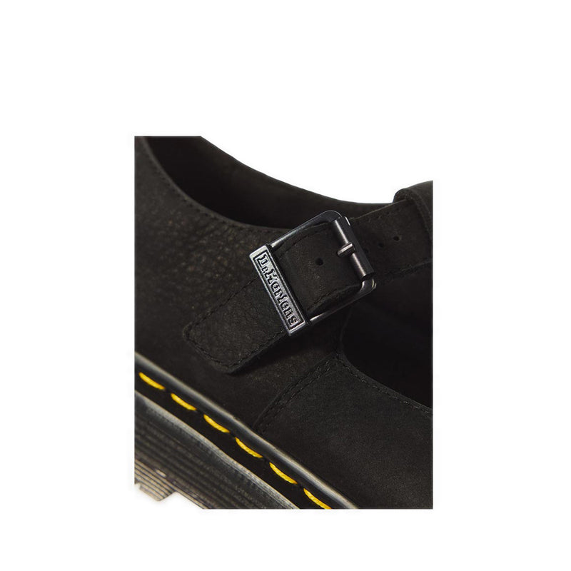 รุ่น ZebZag รองเท้าบัลเล่ต์ หนัง Milled Nubuck WP - สีดำ