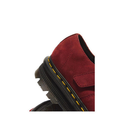 รุ่น ZebZag รองเท้าบัลเล่ต์ หนัง Milled Nubuck WP - สี Cherry Red