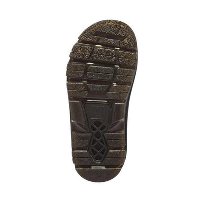 รุ่น ZebZag รองเท้าบัลเล่ต์ หนัง Crazy Horse - สี Dark Brown
