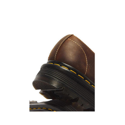 รุ่น ZebZag รองเท้าบัลเล่ต์ หนัง Crazy Horse - สี Dark Brown