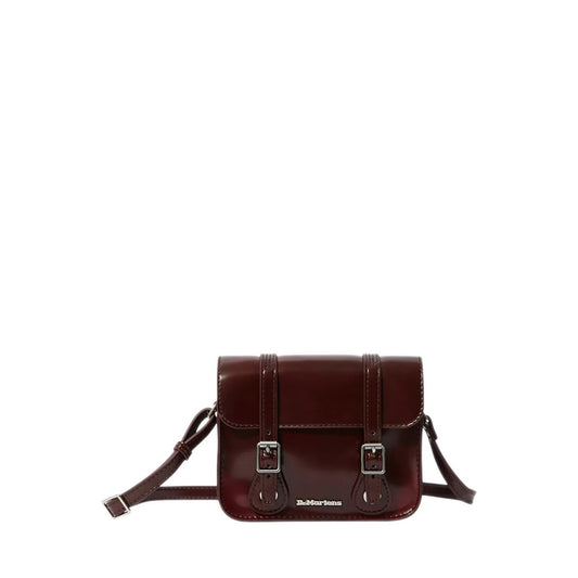 รุ่น "7" กระเป๋า Satchel Unisex สีแดง
