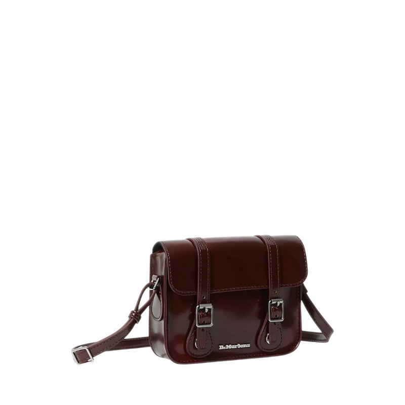 รุ่น "7" กระเป๋า Satchel Unisex สีแดง