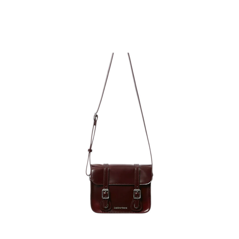 รุ่น "7" กระเป๋า Satchel Unisex สีแดง