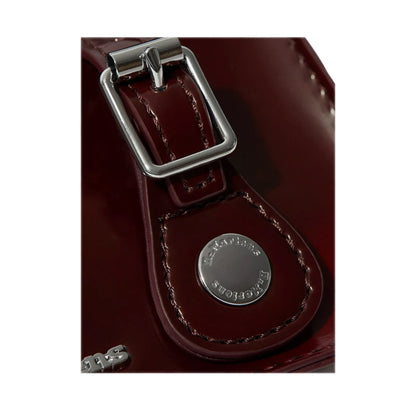 รุ่น "7" กระเป๋า Satchel Unisex สีแดง