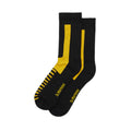 รุ่น Double Doc ถุงเท้าผ้าฝ้ายออร์แกนิกผสมเนื้อนุ่ม สี Black+Yellow