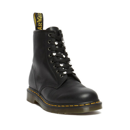 เชือกรองเท้าลายหัวใจ 140 ซม. Unisex สีดำ